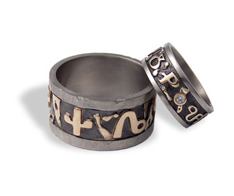 Халки от титан, злато и сребро