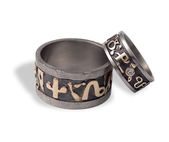 Халки от титан, злато и сребро